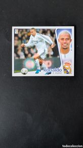 Fußball-Sticker: L1 RONALDO REAL MADRID LIGA ESTE 2004/05 04 05 NUNCA PEGADO SIN PEGAR
